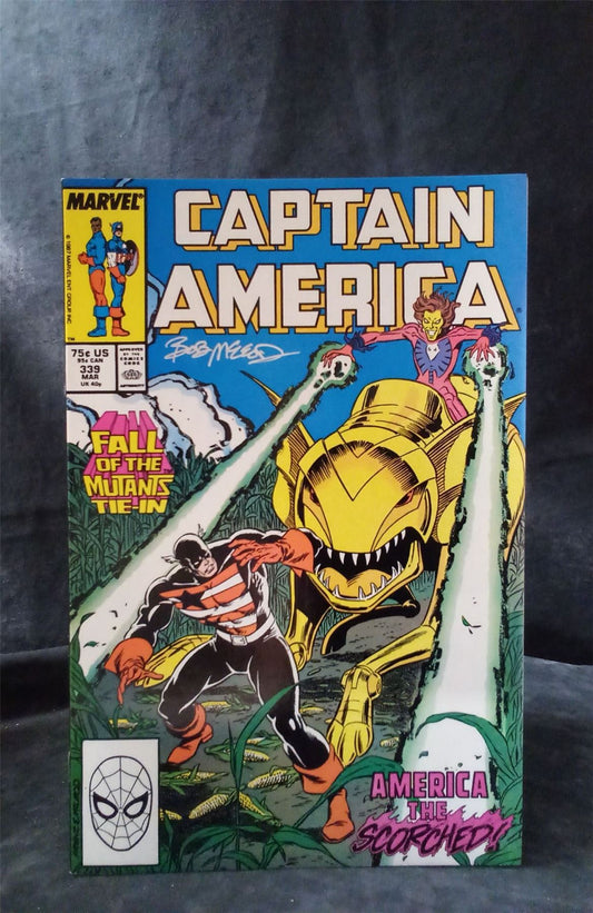 Captain America #339 1988 Marvel Comics Comic Book