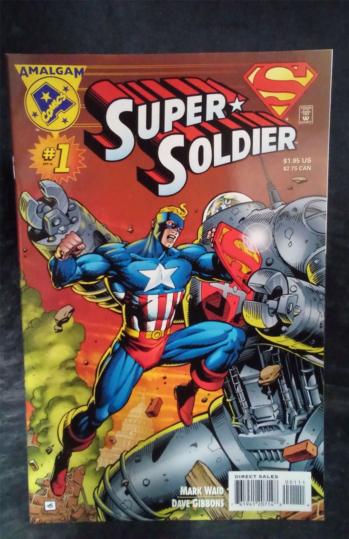 Super Soldier #1 1996 DC Comics Comic Book