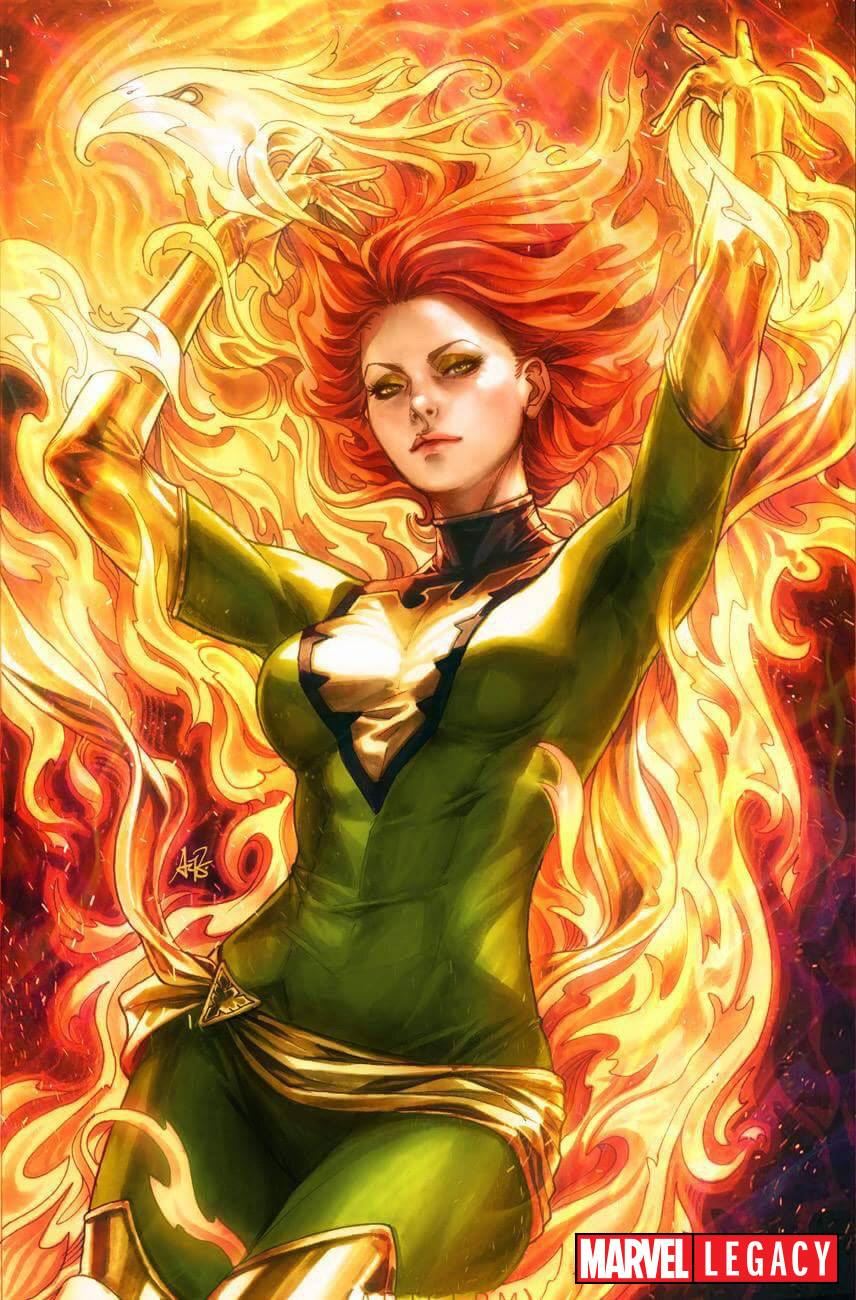 Phoenix Resurrection Return Jean Grey #1 (Artgerm Var Leg) Marvel Comics Comic Book