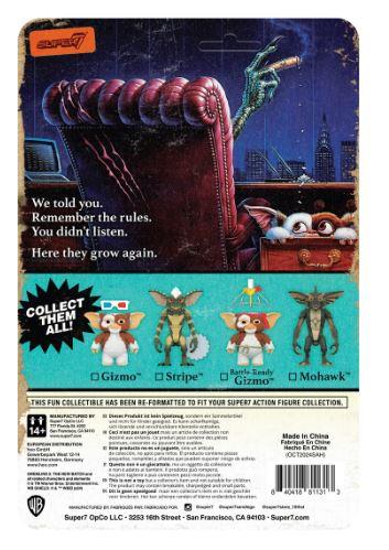 Gremlins ReAction Figures Wave 02 Mohawk by Super7