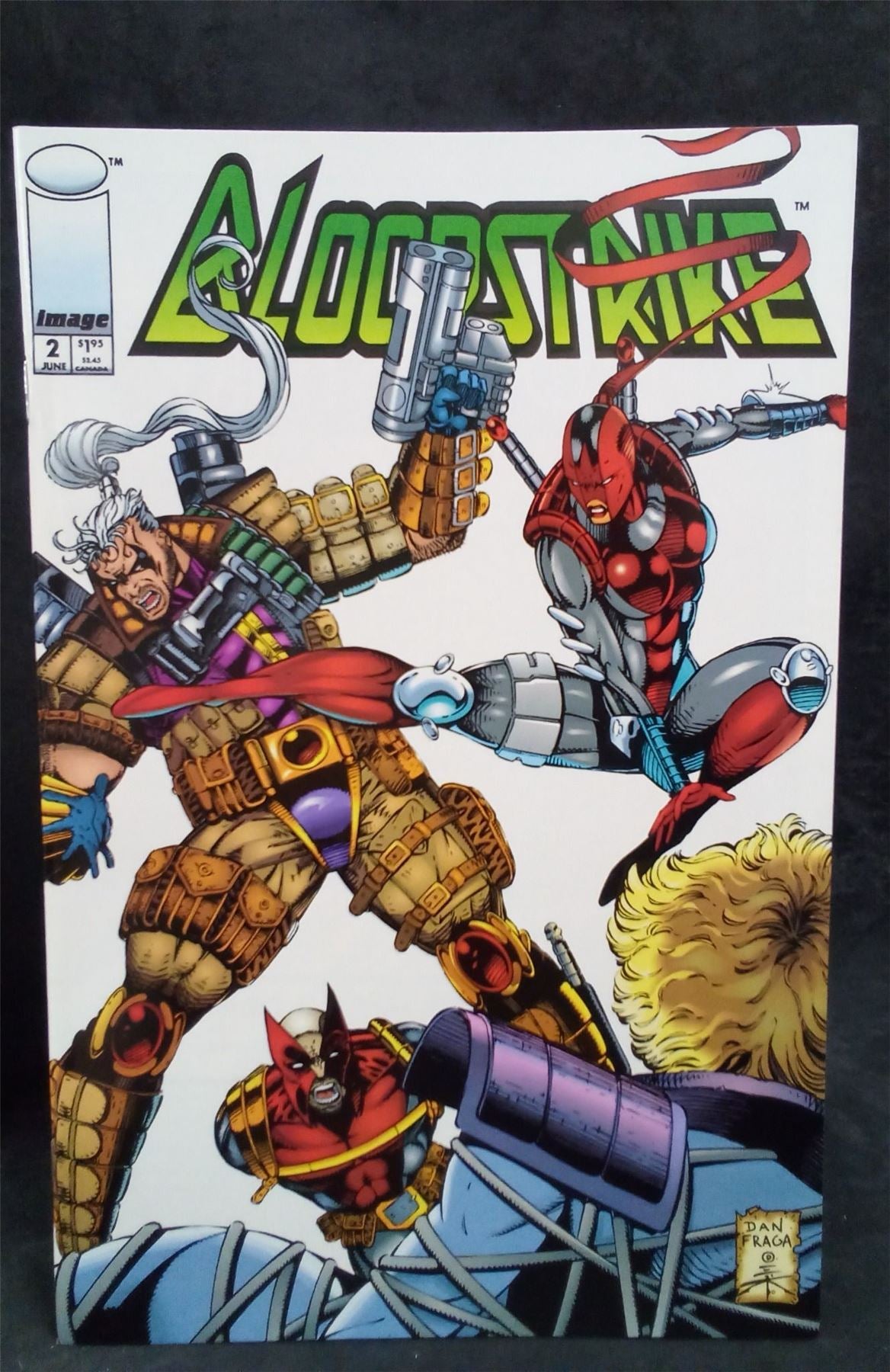 Bloodstrike #2 1993 image comics Comic Book