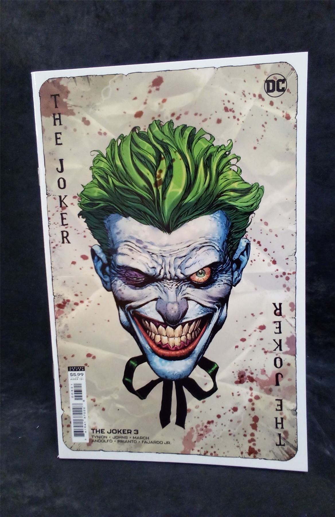 The Joker #3 David Finch Variant Cover 2021 DC Comics Comic Book