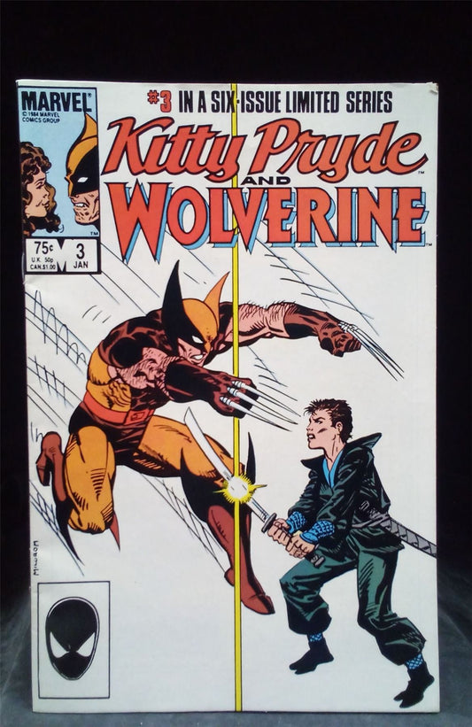 Kitty Pryde and Wolverine #3 1985 Marvel Comics Comic Book