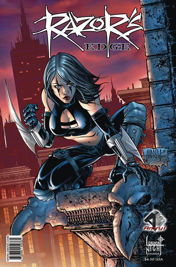 Razors Edge Anthology Oneshot Cvr A Mangum (99999) Amryl Entertainment Comic Book 2023