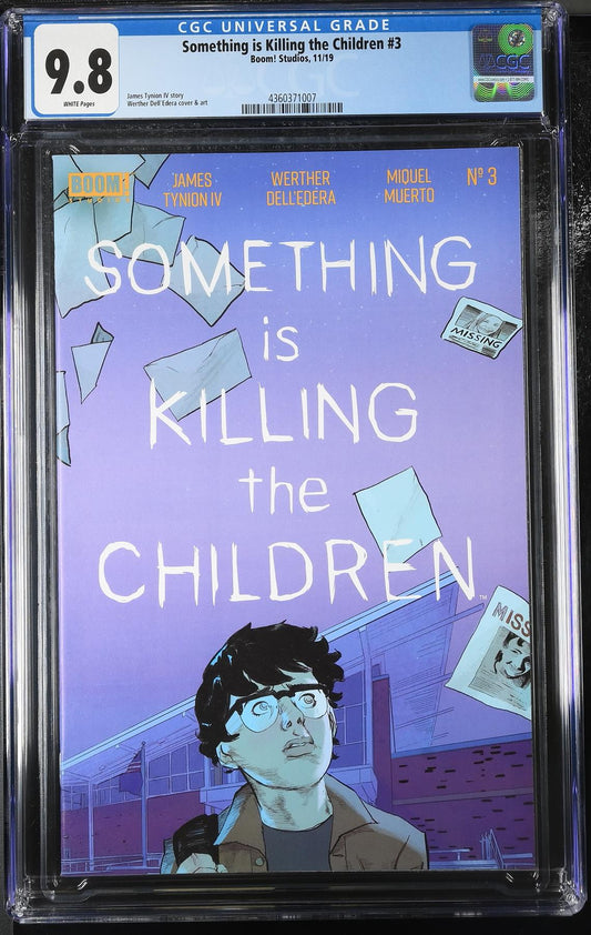 Something is Killing the Children #3 Boom! 2019 CGC 9.8 Graded Comic Book