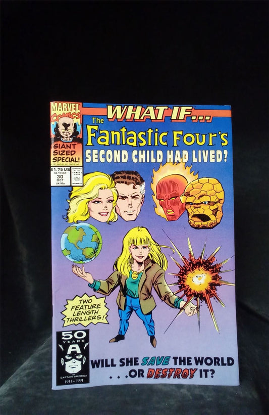 What if...? #30 Direct Edition 1991 Marvel Comic Book