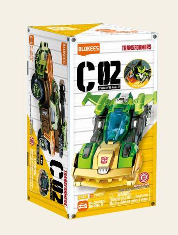 Blokee Wheels: Transformers  C-01 Blind Box by Blokees