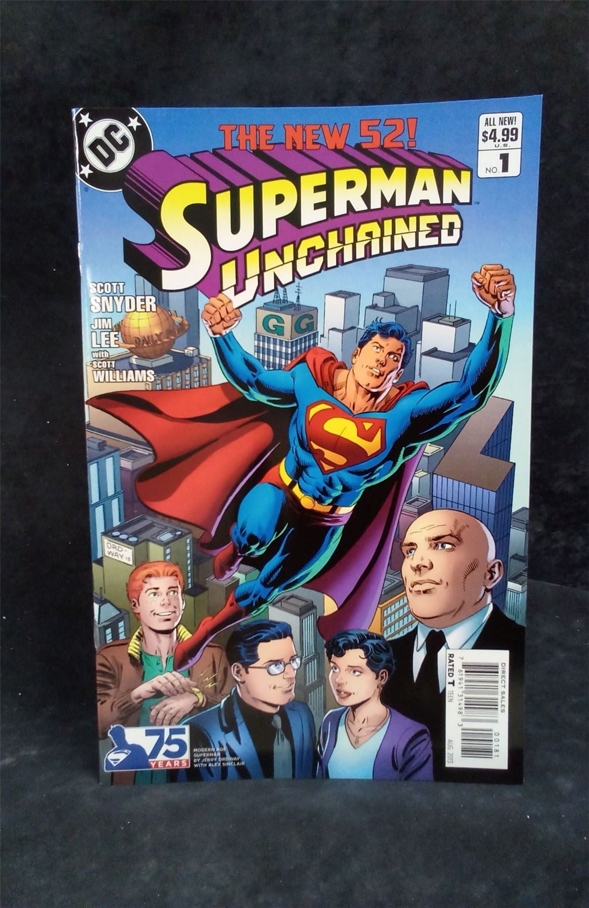 Superman Unchained #1 Jerry Ordway Modern Age Cover 2013 DC Comics Comic Book