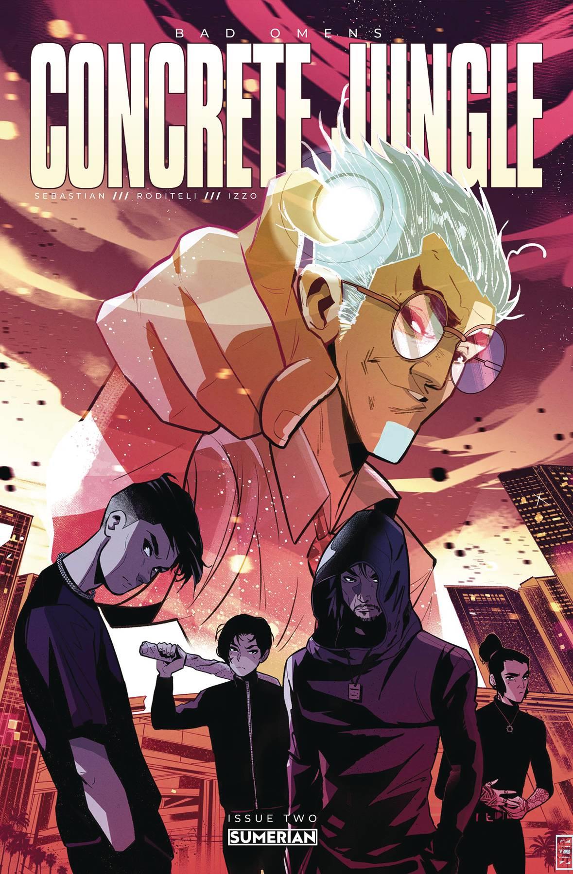 Bad Omens Concrete Jungle #2 (of 4) Cvr B Izzo (mr) Massive Comic Book