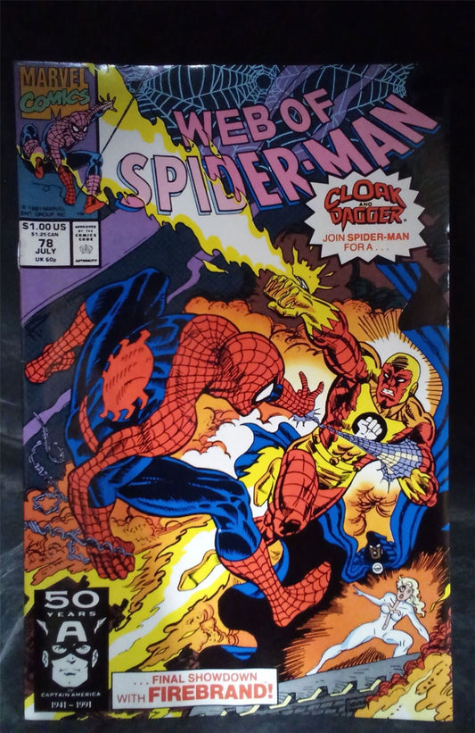 Web of Spider-Man #78 1991 Marvel Comic Book