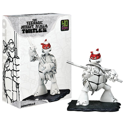 Tmnt Black & White Original Sketch Donatello Px Action Figure