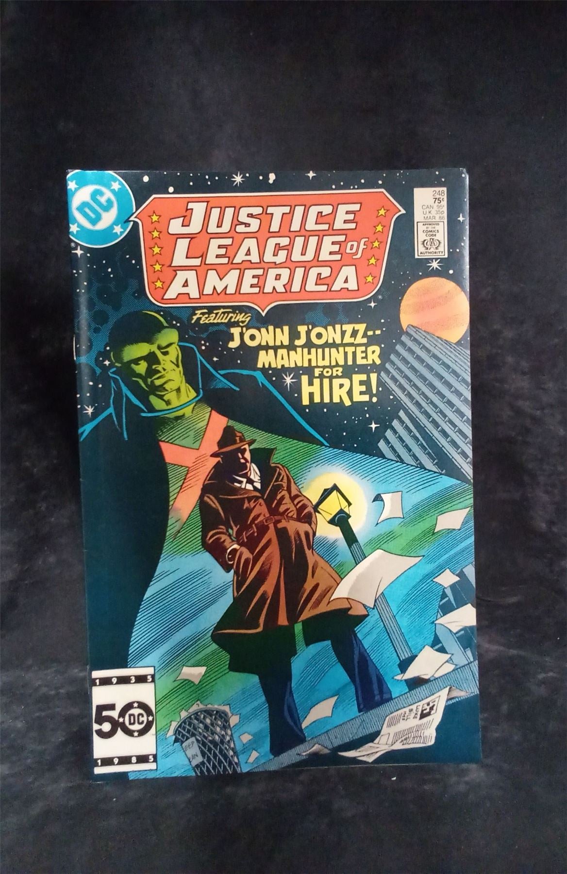 Justice League of America #248 1986 DC Comics Comic Book