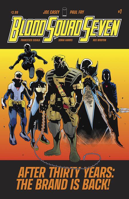 Blood Squad Seven #1 Cvr A Paul Fry Image Comics Comic Book