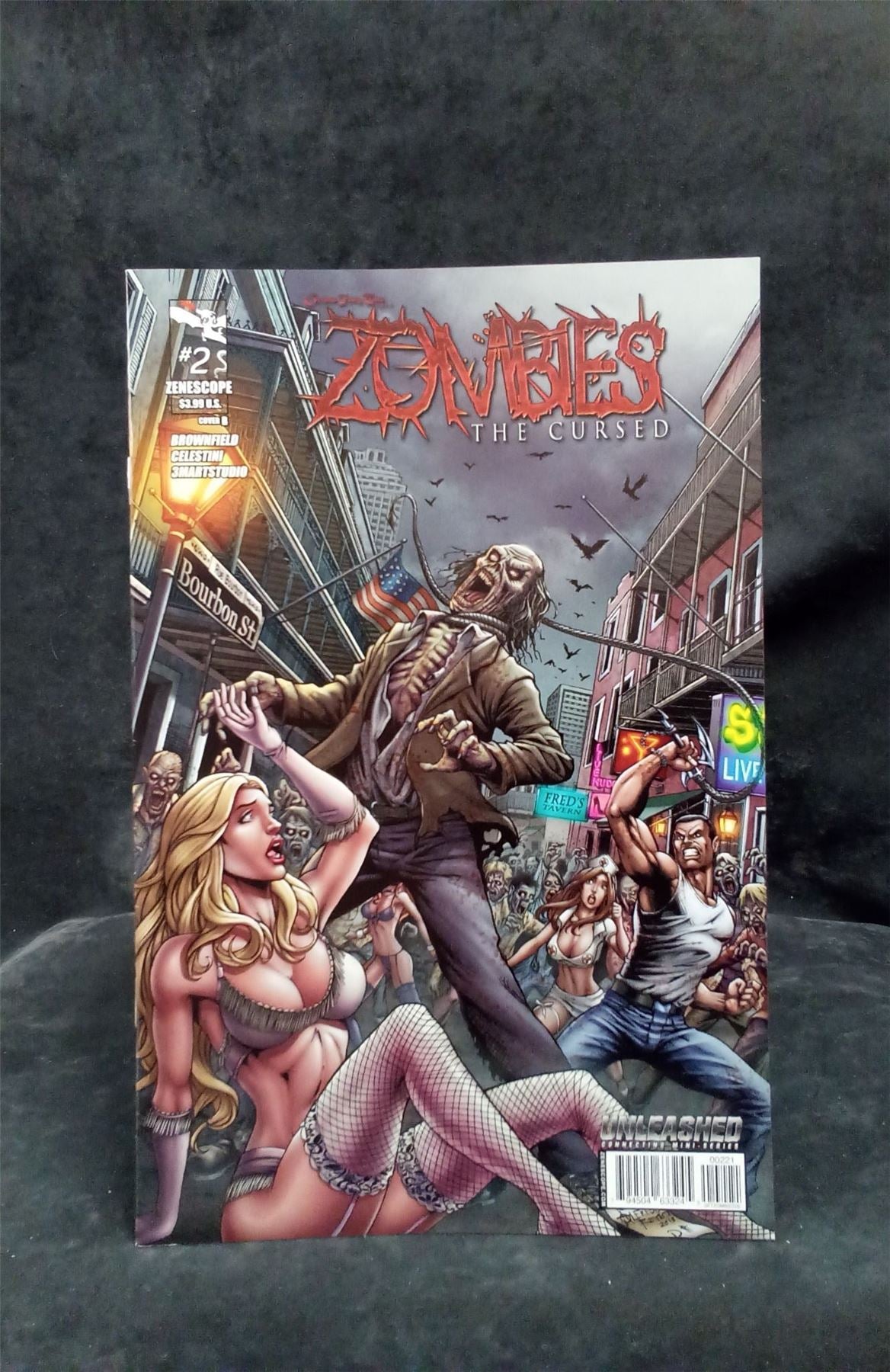 Grimm Fairy Tales presents Zombies: The Cursed #2 Cover B 2013 zenescope Comic Book