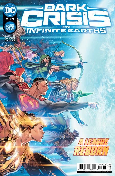 Dark Crisis On Infinite Earths #5 (of 7) Cvr A Daniel Sampere & Alejandro Sanchez DC Comics Comic Book