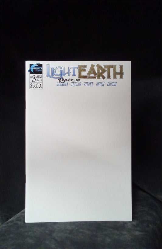 Light Earth #3 Cover M *signed* 2017  Comic Book