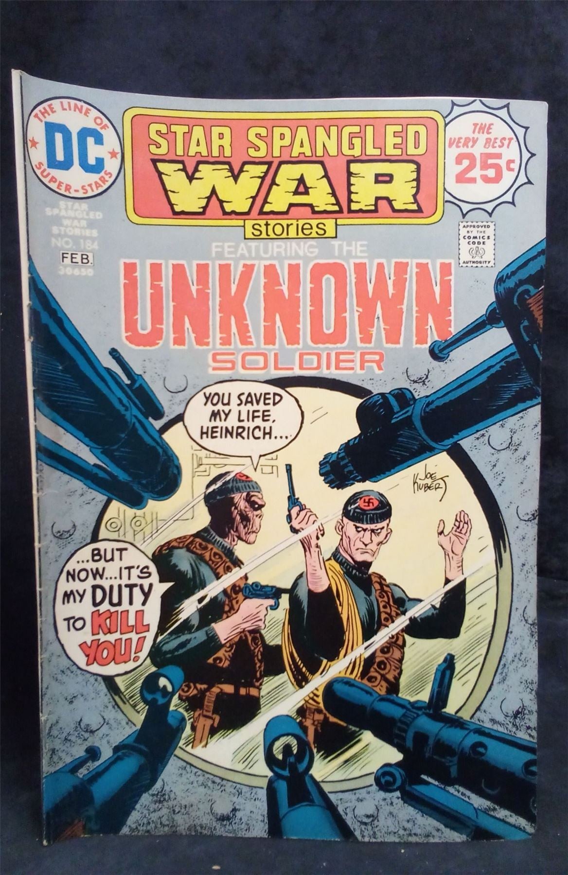 Star Spangled War Stories #184 1975 DC Comics Comic Book