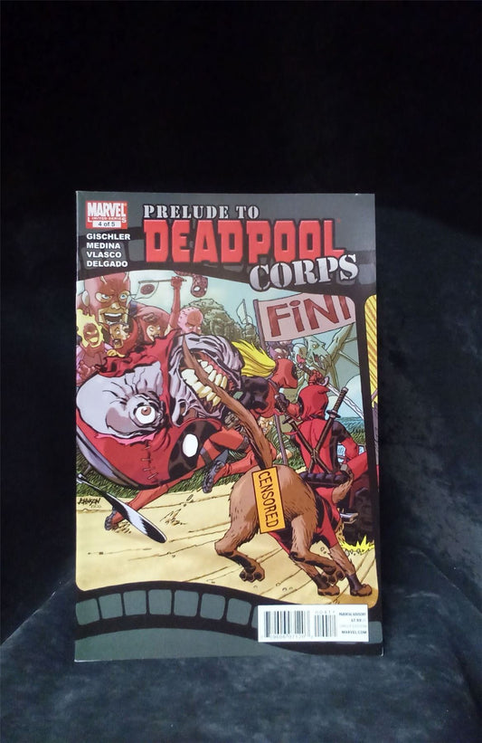 Prelude to Deadpool Corps #4 2010 Marvel Comics Comic Book