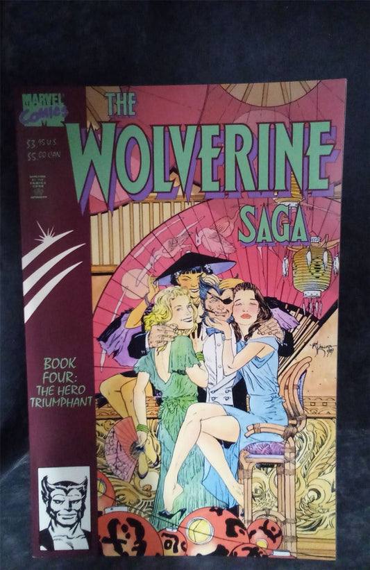 Wolverine Saga #4 1990 Marvel Comics Comic Book