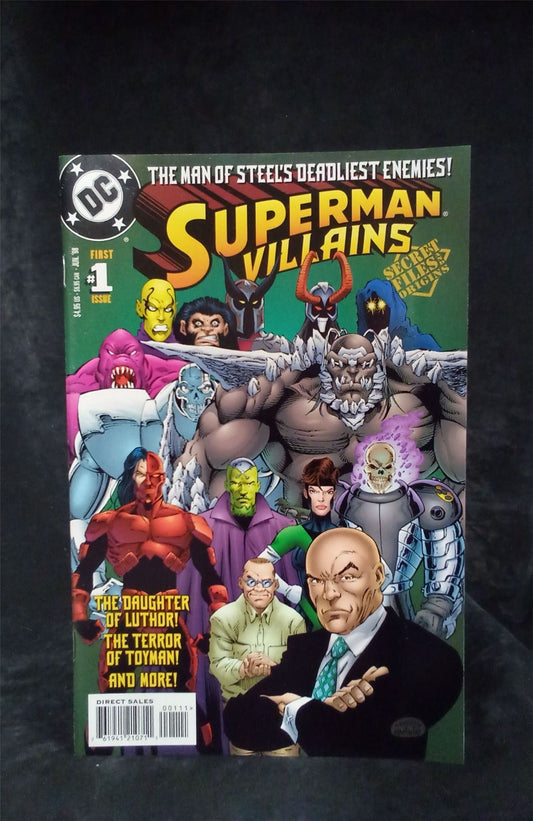 Superman Villains: Secret Files & Origins 1998 DC Comics Comic Book