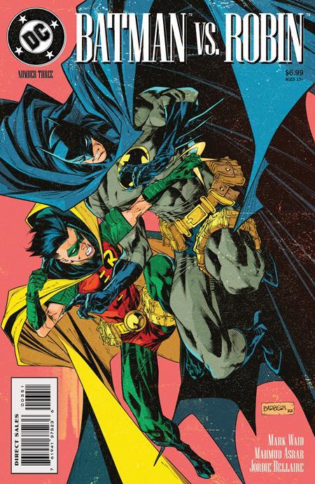 Batman Vs Robin #3 (of 5) Cvr D Carlo Barberi 90s Cover Month Card Stock Var DC Comics Comic Book