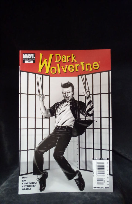 Dark Wolverine #76 50s Cover 2009 Marvel Comic Book