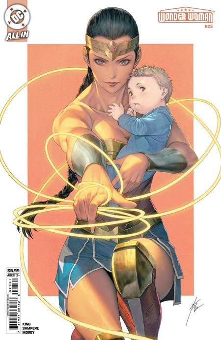 WONDER WOMAN #23 CVR C HOMARE CARD STOCK VAR  DC Comics Comic Book 2025