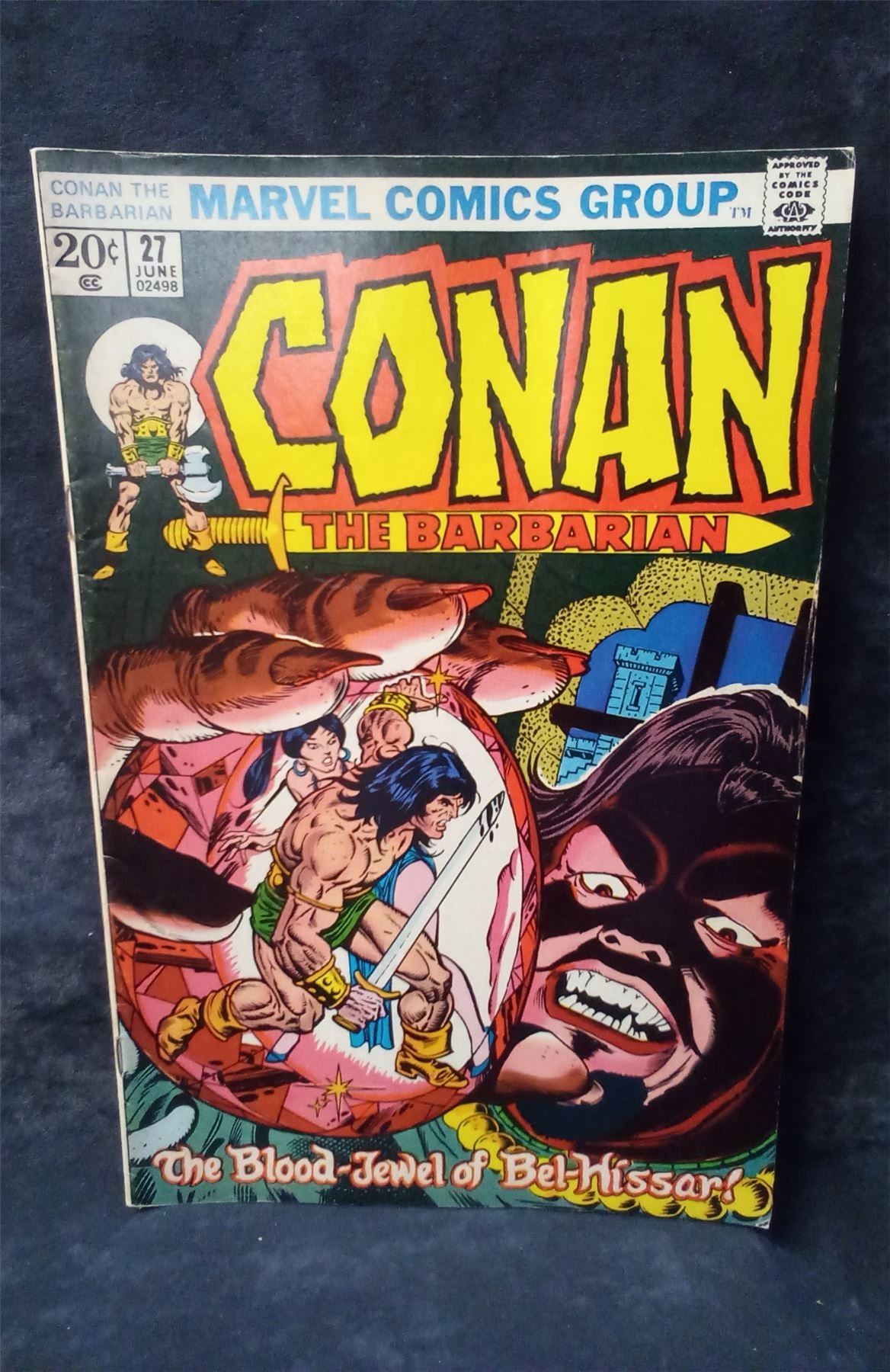 Conan the Barbarian #27 1973 marvel Comic Book