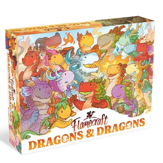 Flamecraft: Dragons & Dragons Expansion By Cardboard Alchemy Board Game