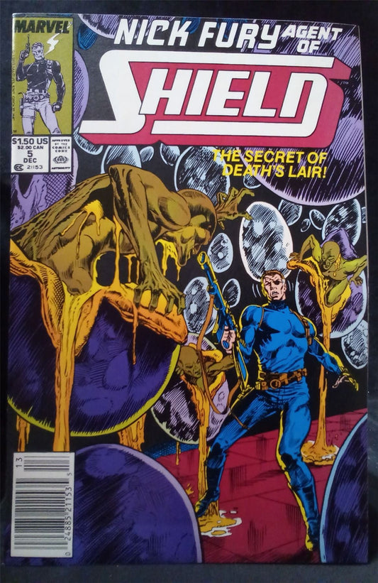 Nick Fury, Agent of SHIELD #5 1989 Marvel Comics Comic Book
