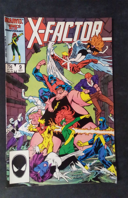 X-Factor #9 1986 marvel Comic Book