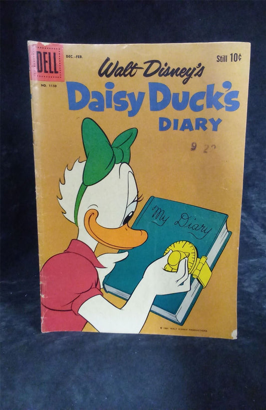 Walt Disney's Daisy Duck's Diary: Four Color #1150 1960 Dell Comic Book