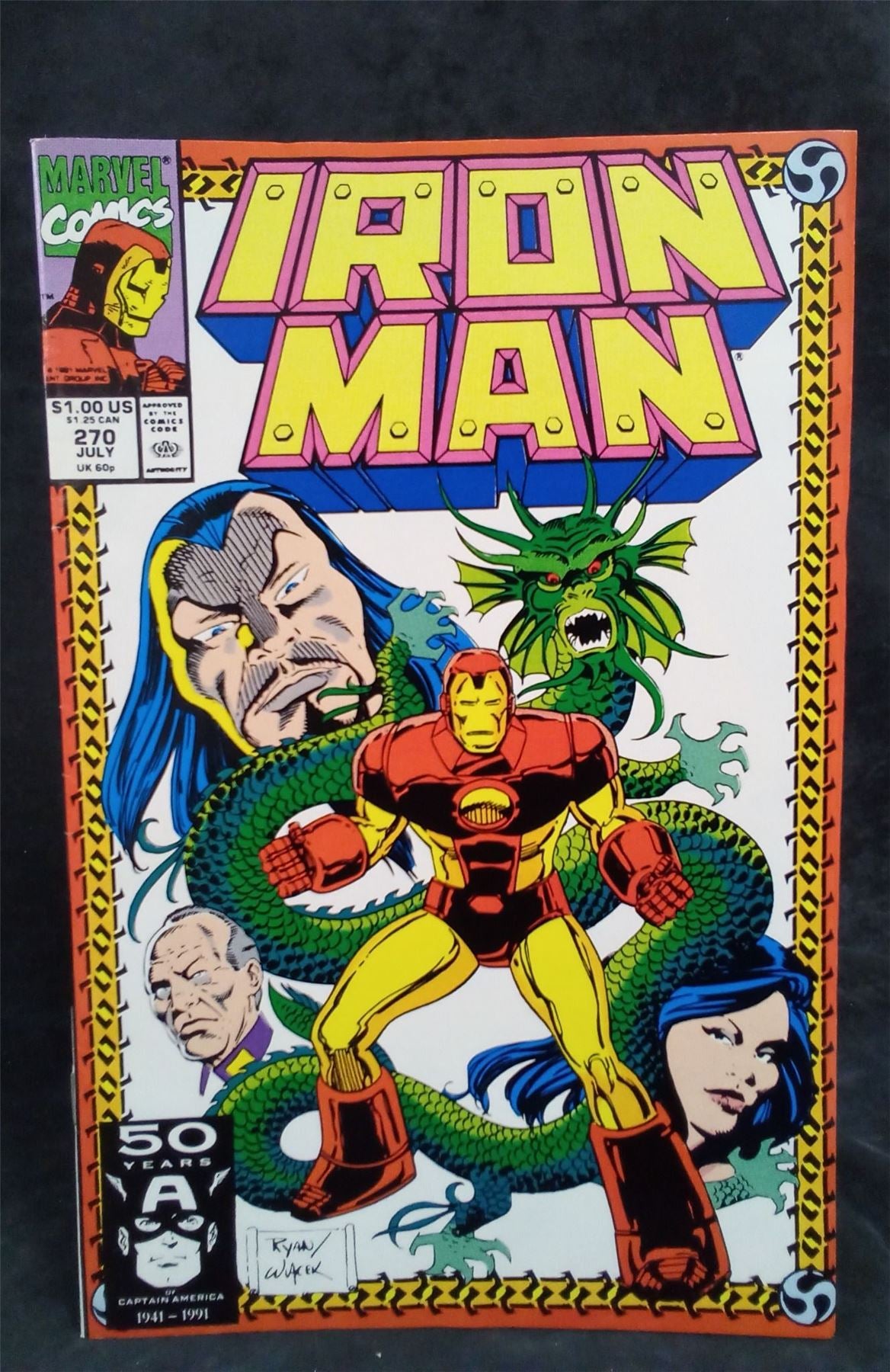 Iron Man #270 1991 Marvel Comics Comic Book