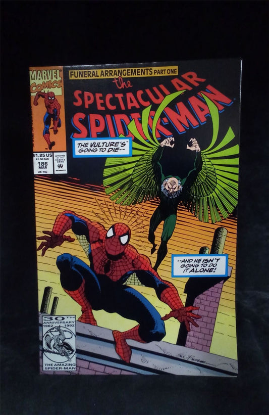 The Spectacular Spider-Man #186 1992 Marvel Comics Comic Book