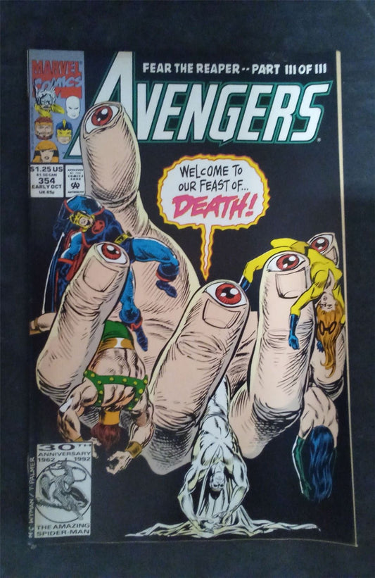The Avengers #354 1992 marvel Comic Book