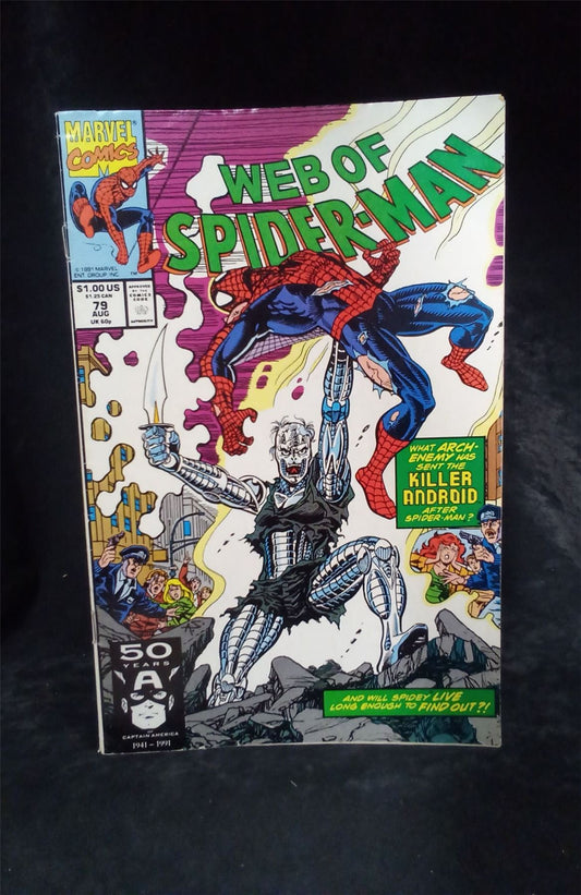 Web of Spider-Man #79 1991 Marvel Comics Comic Book