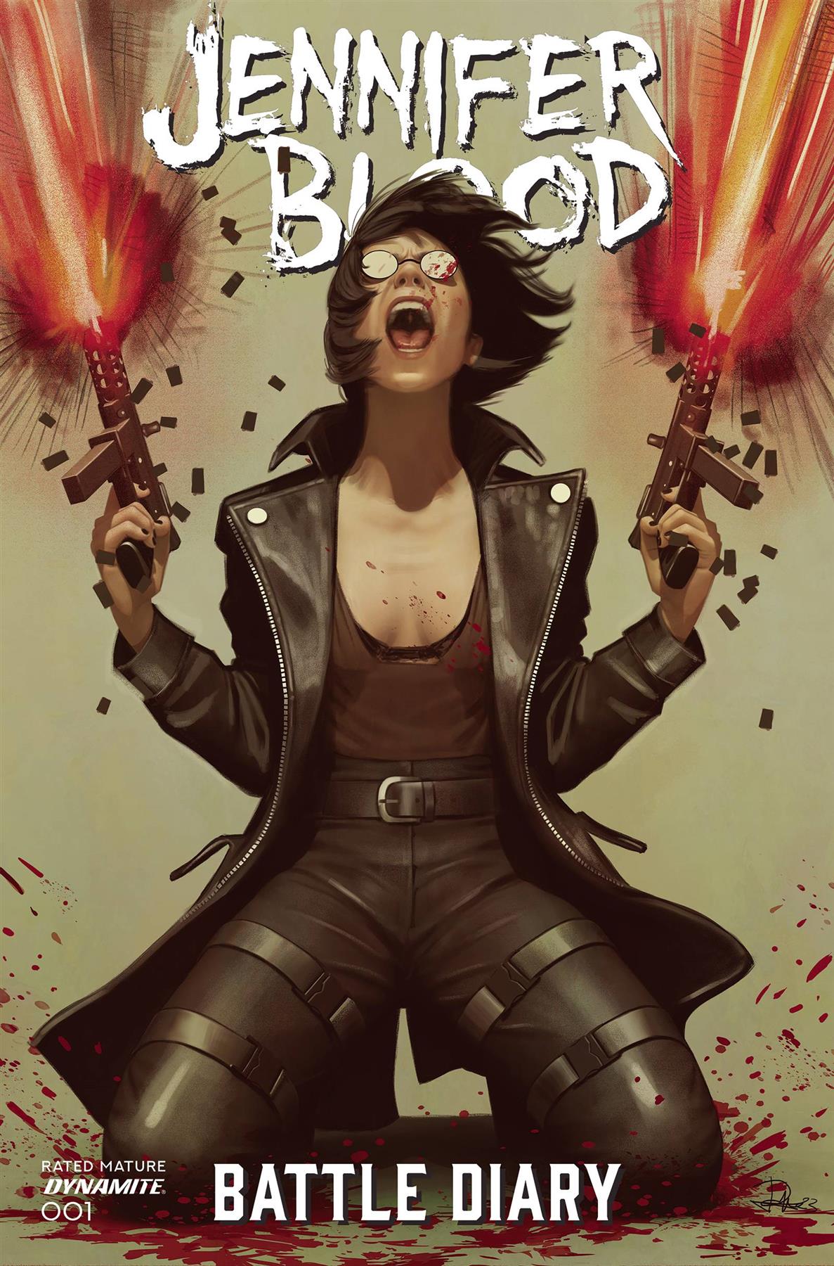 Jennifer Blood Battle Diary #1 Cvr C Puebla (mr) Dynamite Comic Book
