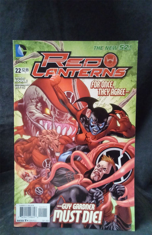 Red Lanterns #22 2013 DC Comics Comic Book