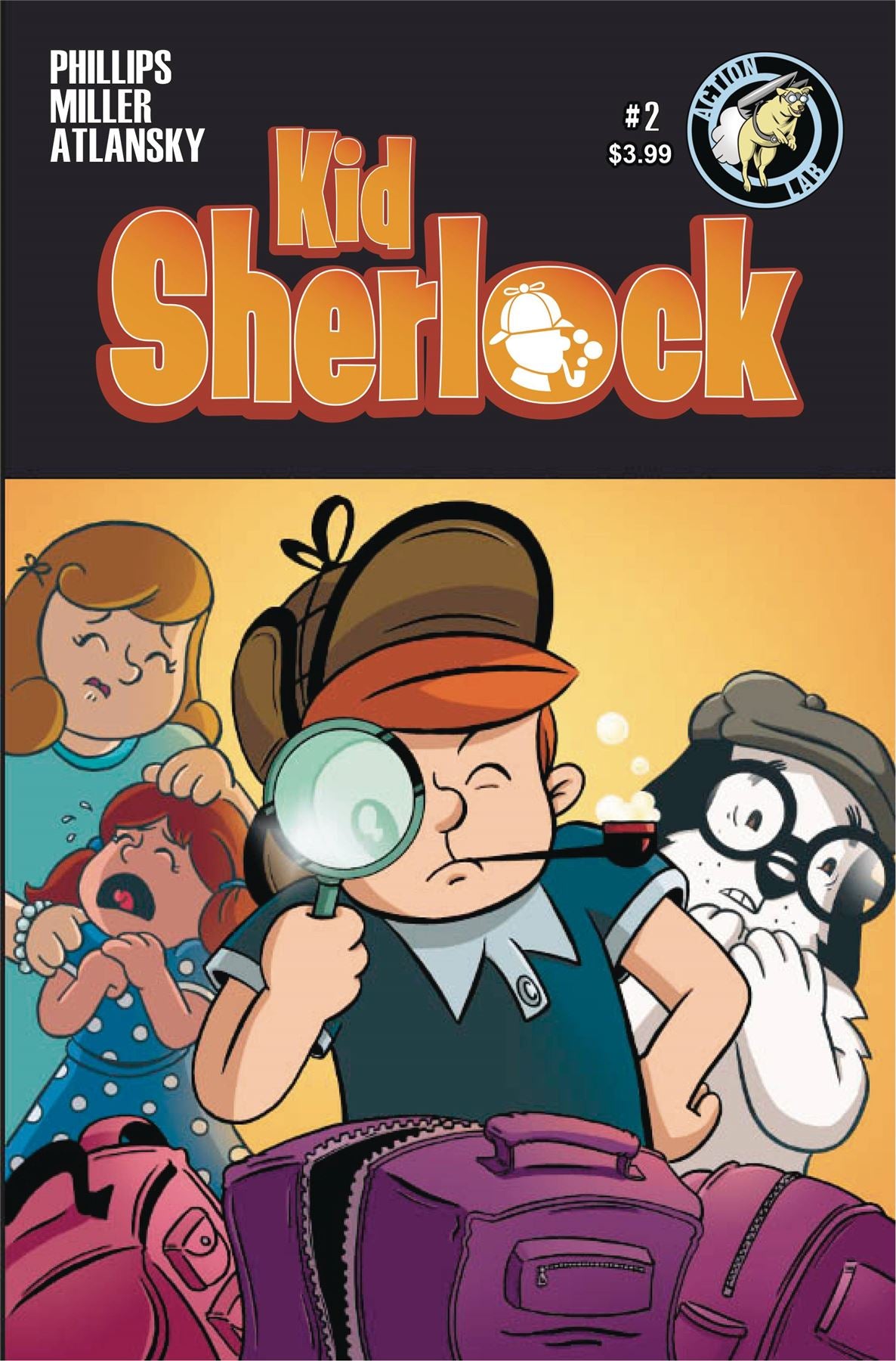 Kid Sherlock #2 () Action Lab Entertainment Comic Book