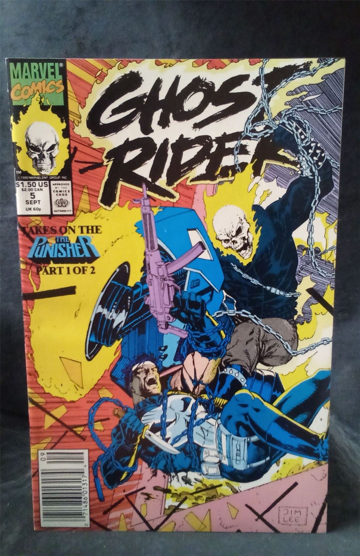 Ghost Rider #5 1990 Marvel Comics Comic Book