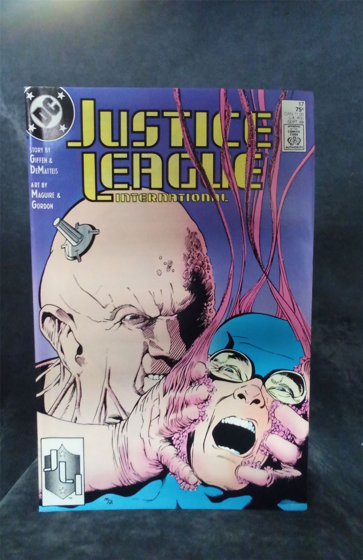 Justice League International #17 Direct Edition 1988 DC Comics Comic Book