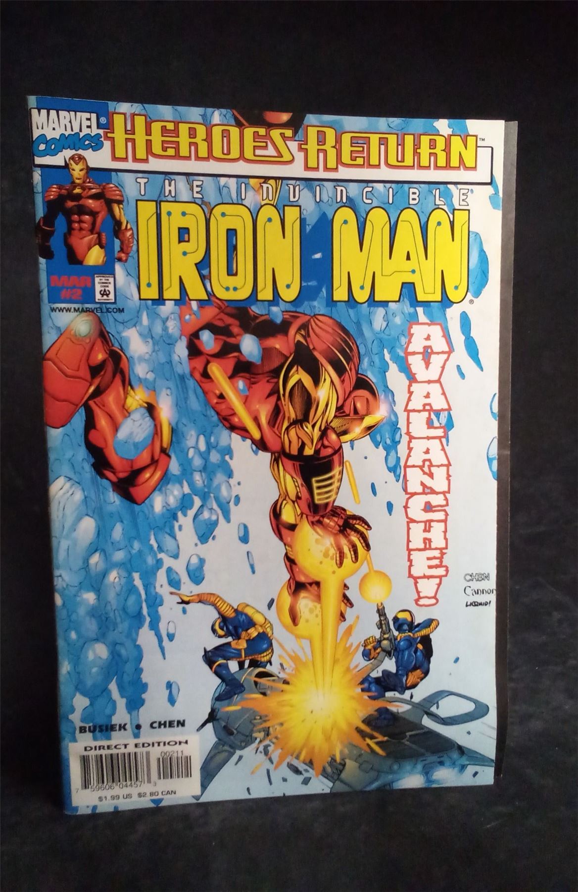 Iron Man #2 Direct Edition 1998 Marvel Comics Comic Book
