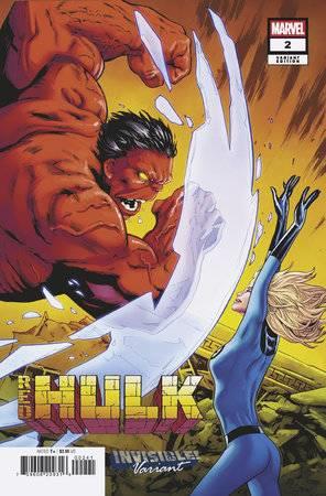 Red Hulk #2 Greg Land Invisible Var Greg Land Invisible Var Marvel Prh Comic Book 2025
