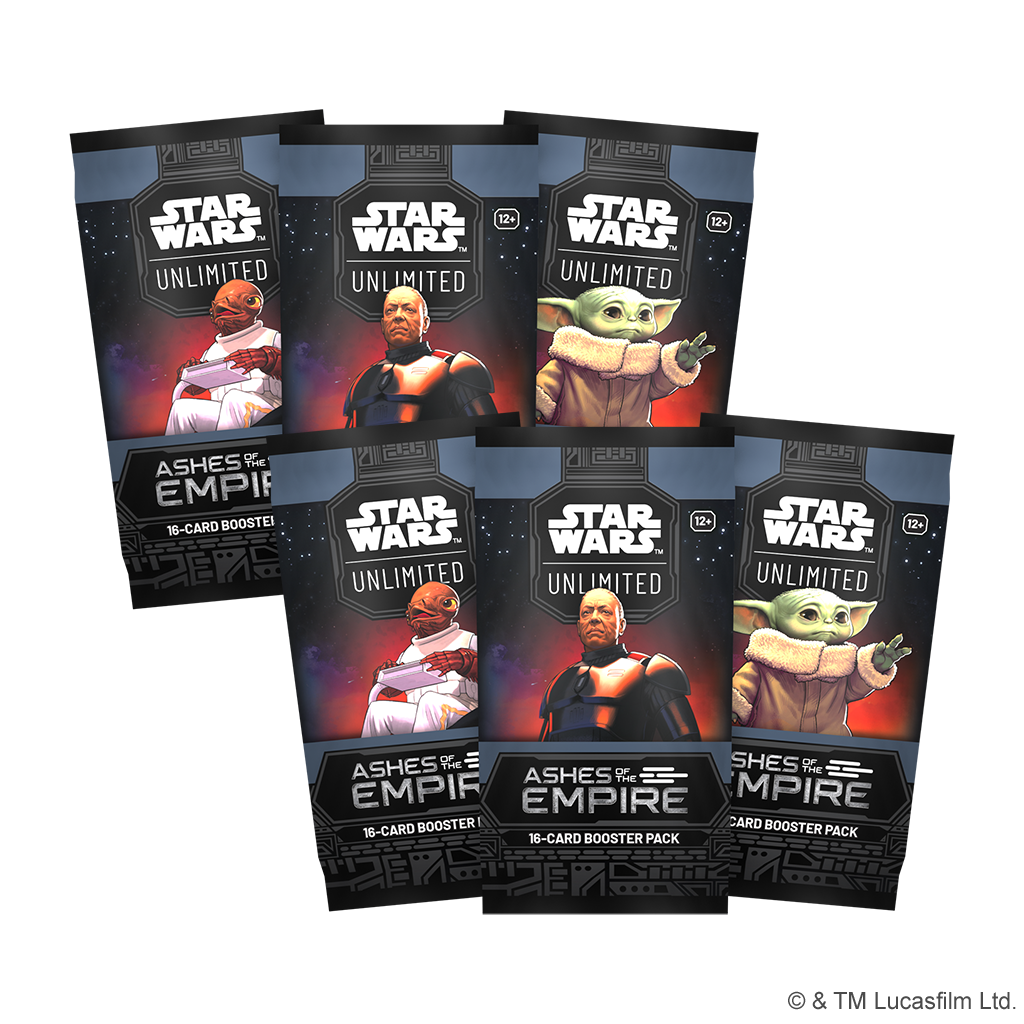 Star Wars Unlimited TCG Ashes of the Empire Prerelease Box By Fantasy Flight Games