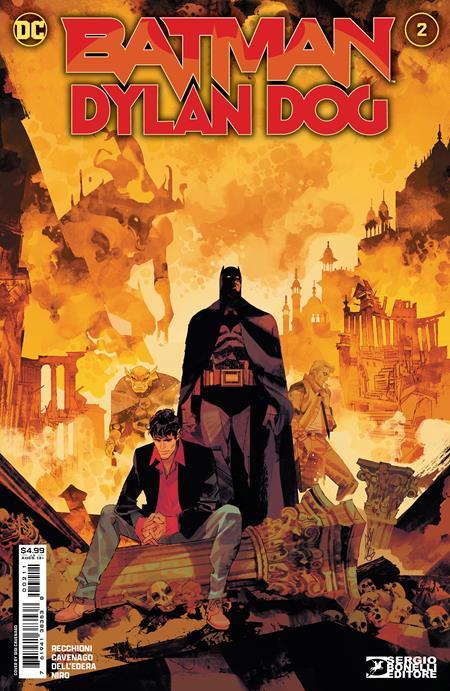 Batman Dylan Dog #2 (of 3) Cvr A Gigi Cavenago DC Comics Comic Book