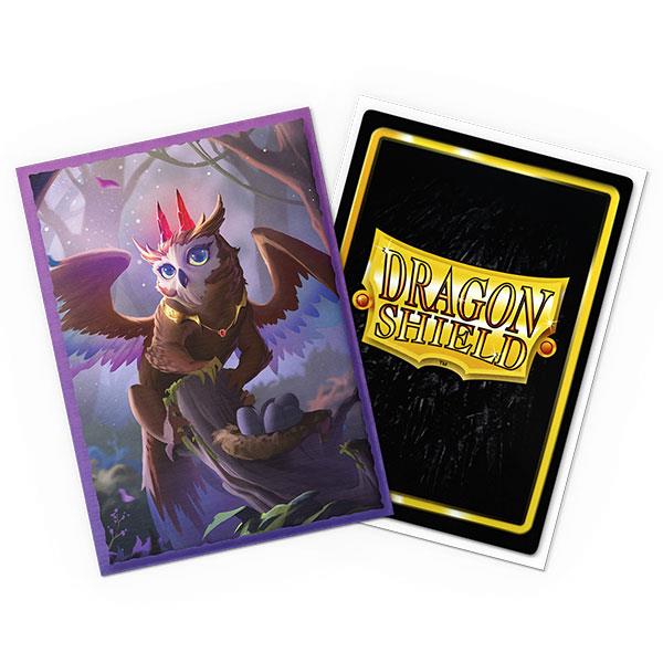 Dragon Shield Sleeves: Standard- Brushed 'Spirit Animals- The Dragowlis' Art, Limited Edition (100 ct.) By Arcane Tinmen