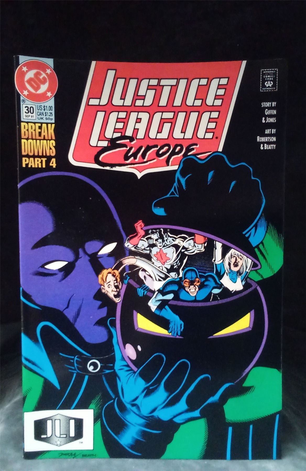 Justice League Europe #30 1991 DC Comics Comic Book