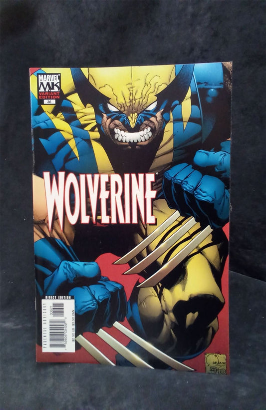 Wolverine #36 Variant Edition - Joe Quesada Cover 2006 Marvel Comic Book