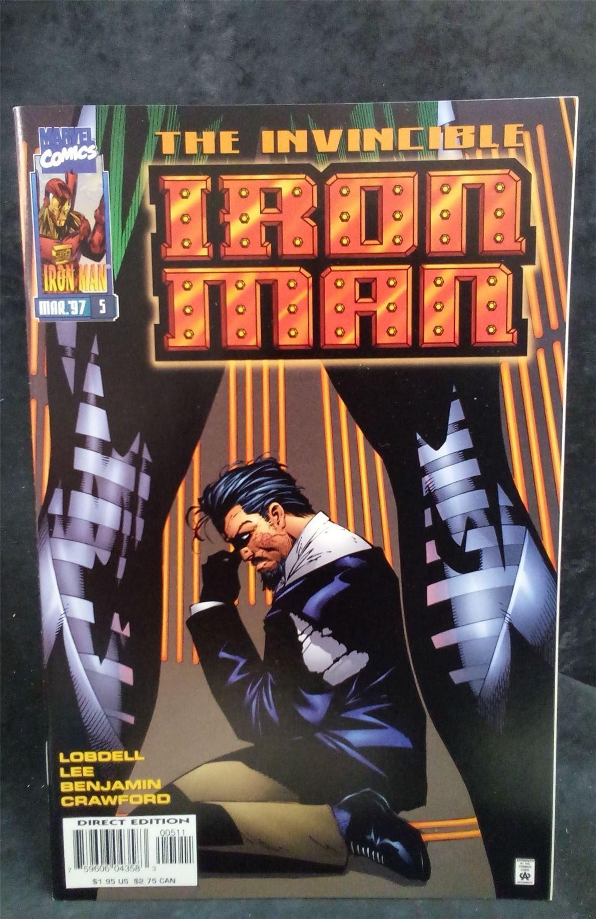Iron Man #5 1997 Marvel Comics Comic Book