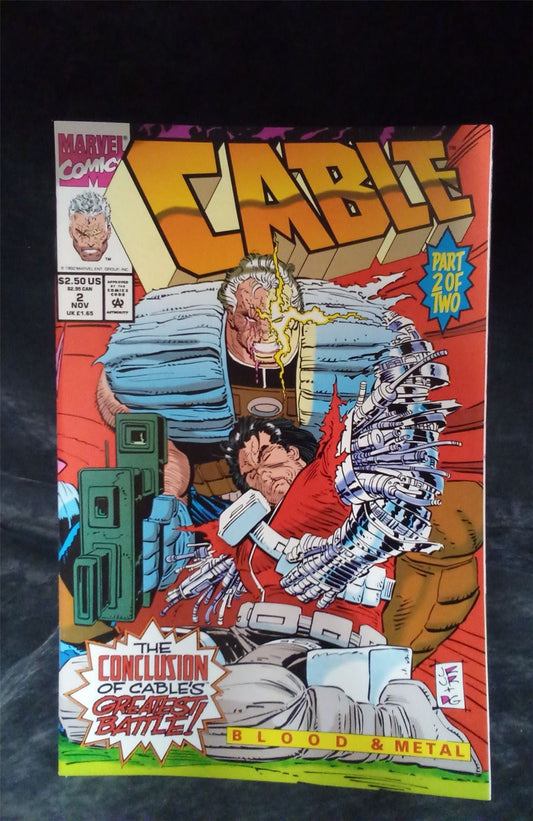 Cable #2 1992 Marvel Comics Comic Book